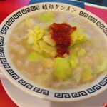 岐阜タンメン - 岐阜タンメン(こんにゃく麺、野菜マシ、4辛)　