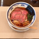 MENSHO - 和牛チャーシュー麺♪ (✪▽✪)ｵｲｼｿｳ♪