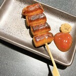 三酉屋 - チョリソ串165円