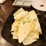 熱烈カルビ - 塩ゴマキャベツ