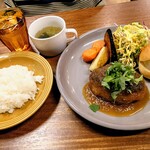 Kitchen On My Plate - 「おろしハンバーグ」②