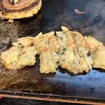 いか玉屋プラスアルファー - 斬る前に写真撮りたかった！