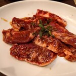 熱烈カルビ - 牛ハラミ