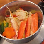 珈琲庭　桜 - 釜めしのアップ