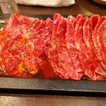 熱烈カルビ - 国産牛みすじ３人前