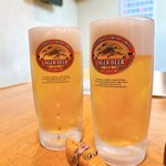 鳥林 - ドリンク写真:生大♡ よく冷えてます(^^♪
これは、今治の名物に合うね♬