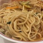 蒙古タンメン中本 - 麺アップ