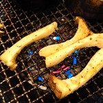 熱烈カルビ - エリンギガーリック焼き