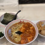 蒙古タンメン中本 - 蒙古タンメンと、いろいろトッピング