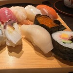 鮨政 - ランチ握り13カン