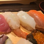 鮨政 - エビやイカもいいね！