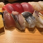 鮨政 - ランチ握り13カン