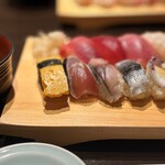 鮨政 - ランチ握り13カン