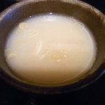 手打そば もり - 2009年12月：そば湯