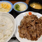 松屋 - 牛焼肉Ｗ定食