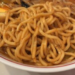 蒙古タンメン中本 - 麺アップ