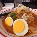 蒙古タンメン中本 - 五目味噌タンメンアップ！