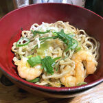 シン たちろまん - 海老にんにく焼きそば（400円）