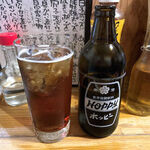 シン たちろまん - 金宮割用焼酎（180ml 300円）＋ホッピー（黒） 300円