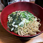 シン たちろまん - 生海苔にんにく焼きそば（400円）