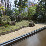 Resutoran Ichikuni - 席からの眺めです。