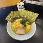 萬来亭 - 塩豚骨ラーメンwithねこちゃん♥️