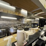 萬来亭 - 厨房の様子