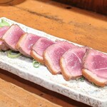 やきとり 正や - 鴨ロースのたたき