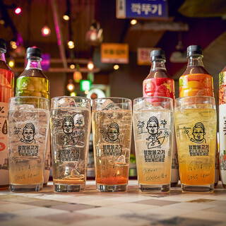かわいい韓国ドリンクがアルコール＆ノンアルともに勢ぞろい♪