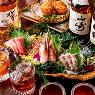 宴会にぴったり！厳選食彩と旬の味をご堪能◎