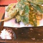 追星 - 夏野菜の天ぷら