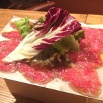 黒毛和牛一頭買い肉バル デルソーレ - このお通しは嬉しいですね