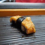 呉竹鮨 - 関東はあなご、関西はうなぎ、が多いんだとか