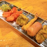 串揚げ 寒河江 だるま - 