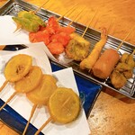 串揚げ 寒河江 だるま - 