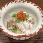 勢麟 - 遠州灘　みかわ　皮　煮凝り　白子　ポン酢