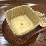 勢麟 - 河豚の身のお出汁　白子　茶碗蒸し