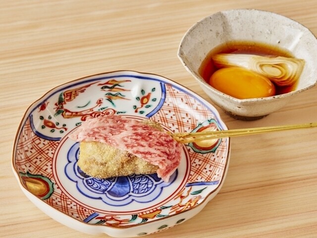 虫明焼/Ushiage yaki Kushiage Nakaya Higashiazabu Reservation - Akabanebashi