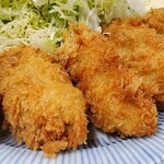 お食事 まるやま - カキフライ(近景)