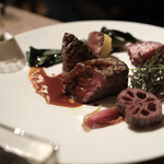 TOKYO Whisky Library - Grilled Beef Tenderloin with Seasonal Vegetables