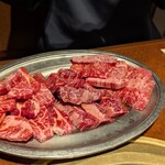 たじま屋 南京町店 - 上カルビ、ハラミ、上ロース