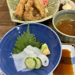 味亭花の家 - ヤリイカ刺身