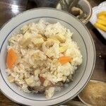 味亭花の家 - タケノコご飯上品な味