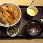 Washoku Sato - にぎわい天丼セット