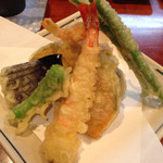 天庵 - 天ぷら一人前を追加注文 2014.07