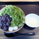 Kanou Shouju An - かき氷（抹茶小豆）
