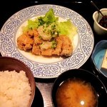 夢咲 - 若どりみぞれ揚げ定食！