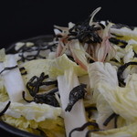 Shin kei - 白菜の塩昆布サラダ