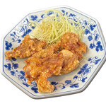 鴨町らーめん - 唐揚げ(5個)：600円