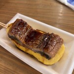 鎌倉小町通屋台 海鮮丼屋台 - うなぎ出し巻き串